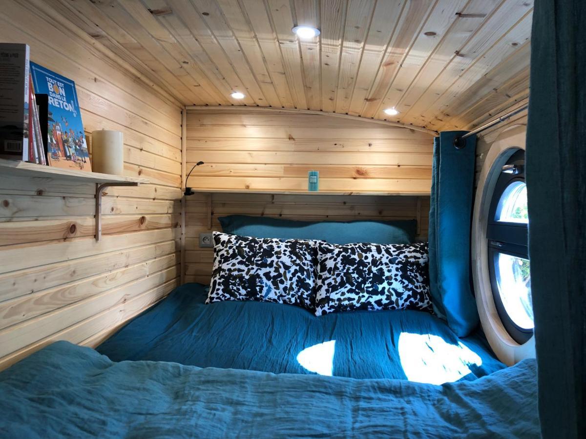Roulotte Gites O Bien-Etre Massage Spa Sejour Bien-Etre En Hebergement Insolite Roulotte Karantez Ou En Gites Melon Ou Yock A 800 M Des Plages Maison D'Hote Drogou Porspoder Exterior foto